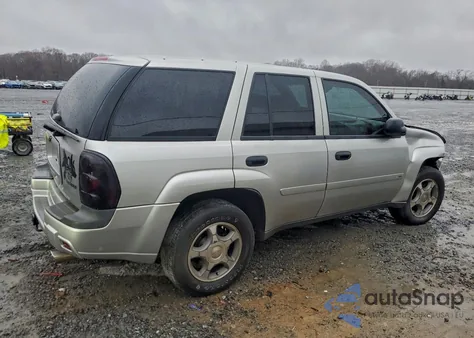 2007 Chevrolet Trailblazer Ls из США, поврежденный, VIN 1GNDT13S672267936